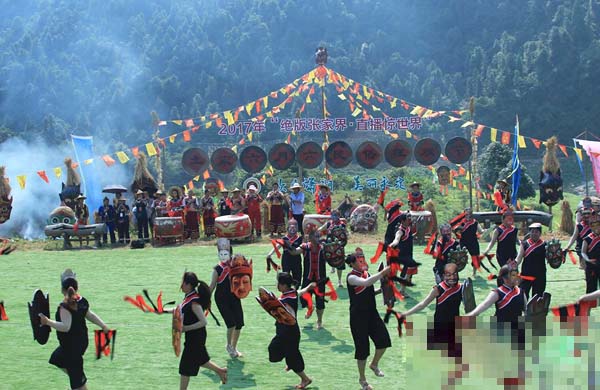 张家界:土家“六月六”,傩面祭先祖 第1张